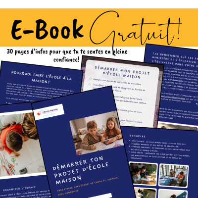 Guide pour démarrer ton projet d&rsquo;école maison avec confiance- gratuit