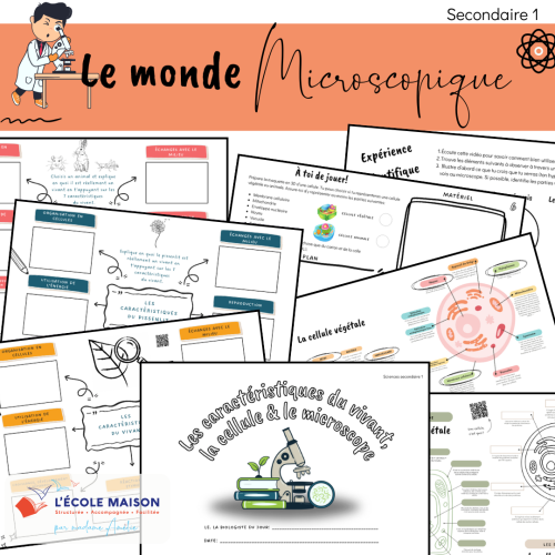 monde microscopique - fév - sec 1